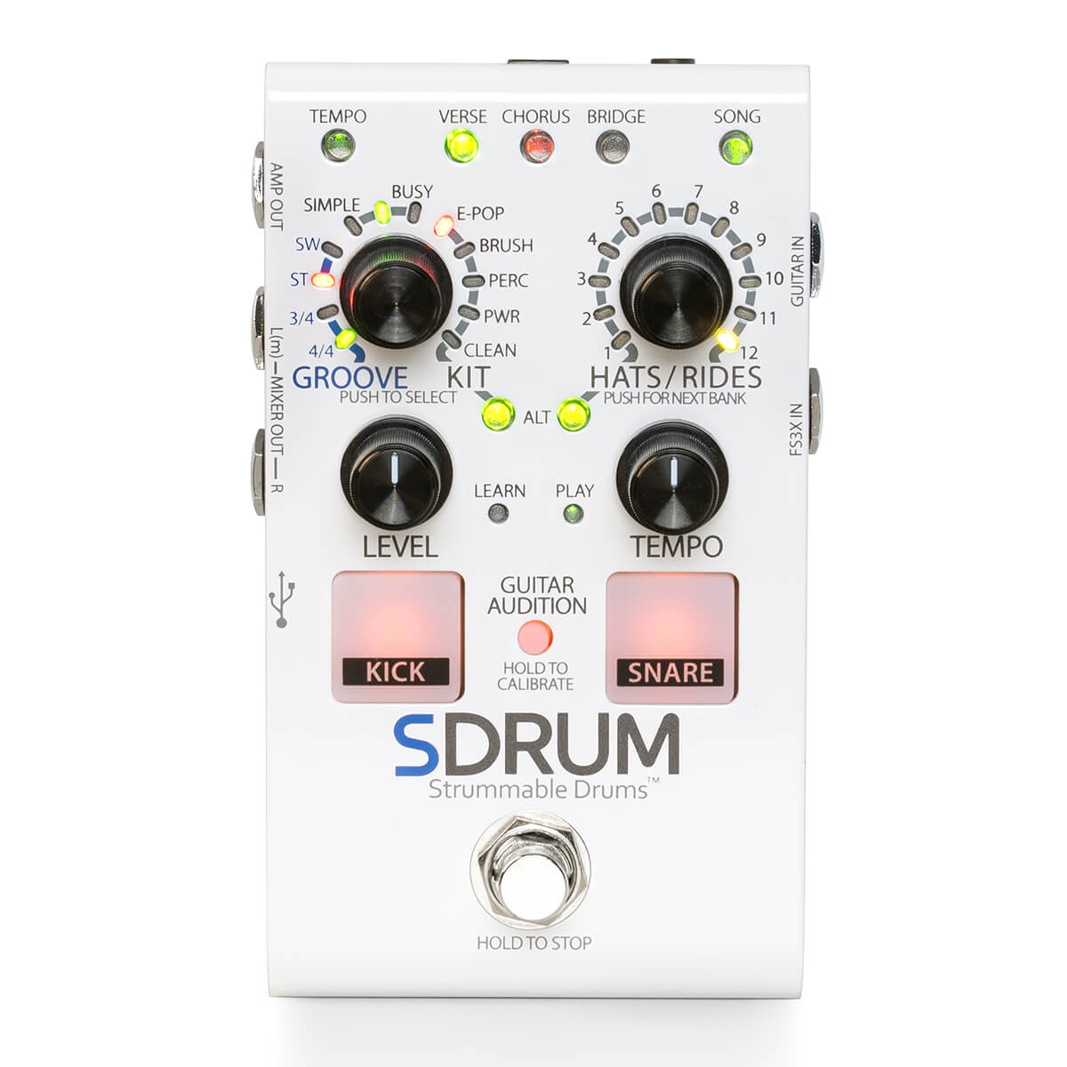 DigiTech SDrum Strummable Drums