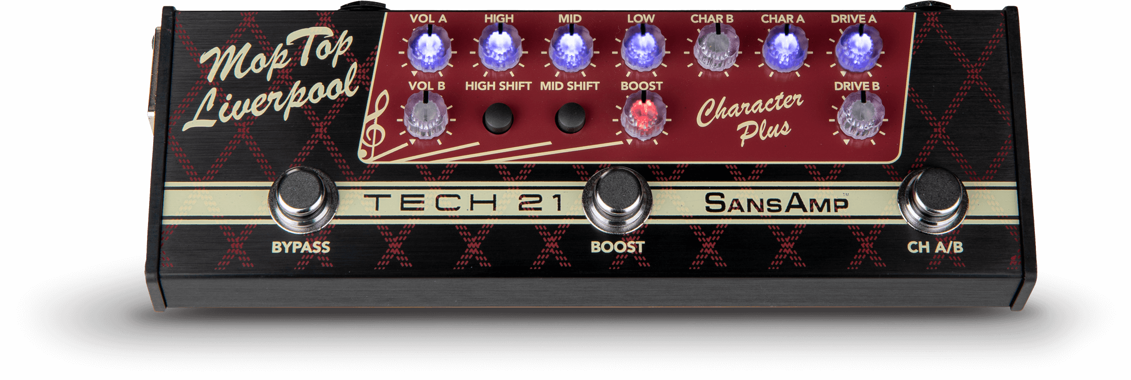 Tech 21 SansAmp Character Plus Mop Top Liverpool